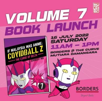 BORDERS-Book-Launch-350x347 - Books & Magazines Events & Fairs Selangor Stationery 