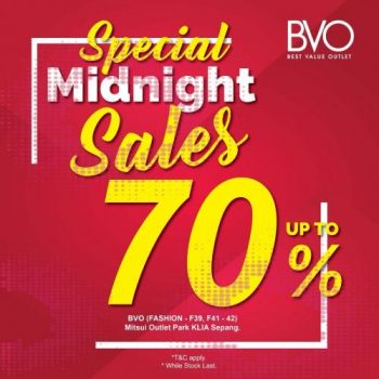 BVO-Midnight-Sale-at-Mitsui-Outlet-Park-350x350 - Apparels Baby & Kids & Toys Children Fashion Fashion Accessories Fashion Lifestyle & Department Store Malaysia Sales Selangor 