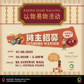Barter-Trade-Malaysia-at-KL-Gateway-Mall-350x350 - Events & Fairs Kuala Lumpur Others Selangor This Week Sales In Malaysia Upcoming Sales In Malaysia 