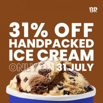 Baskin-Robbins-31st-Celebration-31-off-Promotion-350x350 - Beverages Food , Restaurant & Pub Ice Cream Johor Kedah Kelantan Kuala Lumpur Melaka Negeri Sembilan Pahang Penang Perak Perlis Promotions & Freebies Putrajaya Sabah Sarawak Selangor Terengganu 