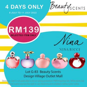 Beauty-Scents-Special-Sale-at-Design-Village-Penang-350x350 - Beauty & Health Fragrances Malaysia Sales Penang 