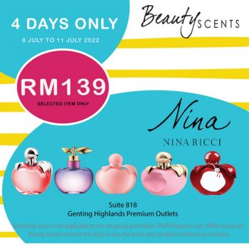 Beauty-Scents-Special-Sale-at-Genting-Highlands-Premium-Outlets-1-350x350 - Beauty & Health Fragrances Malaysia Sales Pahang Personal Care 