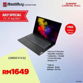 Best-Buy-July-Special-at-Sunway-Carnival-Mall-350x350 - Computer Accessories Electronics & Computers IT Gadgets Accessories Laptop Penang Promotions & Freebies 
