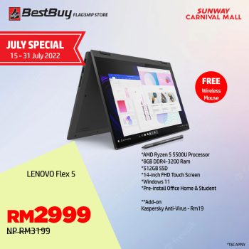 Best-Buy-July-Special-at-Sunway-Carnival-Mall-9-350x350 - Computer Accessories Electronics & Computers IT Gadgets Accessories Laptop Penang Promotions & Freebies 