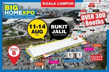 Big-Home-Expo-at-Bukit-Jalil-350x233 - Electronics & Computers Events & Fairs Furniture Home & Garden & Tools Home Appliances Home Decor Kitchen Appliances Kuala Lumpur Selangor 