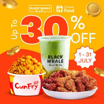 Black-Whale-Boba-Tea-Promo-with-ShopeeFood-350x350 - Beverages Food , Restaurant & Pub Johor Kuala Lumpur Promotions & Freebies Selangor 