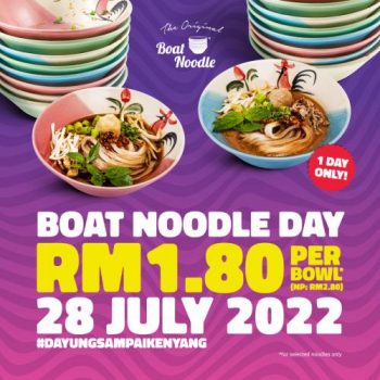 Boat-Noodle-Day-Promotion-350x350 - Beverages Food , Restaurant & Pub Kuala Lumpur Promotions & Freebies Selangor 