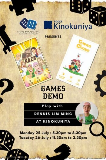 Books-Kinokuniya-Games-Demo-Event-350x525 - Events & Fairs Kuala Lumpur Others Selangor 