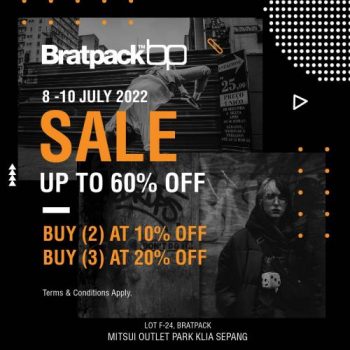 Bratpack-Late-Night-Sale-at-Mitsui-Outlet-Park-350x350 - Bags Fashion Accessories Fashion Lifestyle & Department Store Handbags Malaysia Sales Selangor 