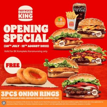 Burger-King-Opening-Promotion-at-Kompleks-Karamunsing-Sabah-2-350x350 - Beverages Burger Food , Restaurant & Pub Promotions & Freebies Sabah 