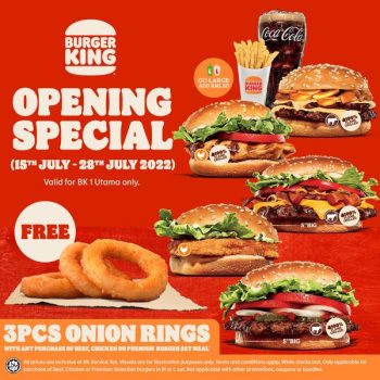 Burger-King-Opening-Special-at-1-Utama-2-350x350 - Beverages Burger Food , Restaurant & Pub Promotions & Freebies Selangor 