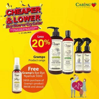 Caring-Pharmacy-Cheaper-Lower-Promotion-10-350x350 - Beauty & Health Cosmetics Health Supplements Johor Kedah Kelantan Kuala Lumpur Melaka Negeri Sembilan Pahang Penang Perak Perlis Personal Care Promotions & Freebies Putrajaya Sabah Sarawak Selangor Terengganu 