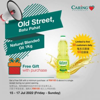 Caring-Pharmacy-Opening-Promotion-at-Batu-Pahat-2-350x350 - Johor Promotions & Freebies Supermarket & Hypermarket 