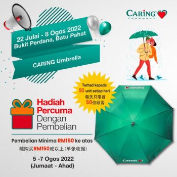Caring-Pharmacy-Opening-Promotion-at-Bukit-Perdana-Batu-Pahat-3-1-350x350 - Beauty & Health Health Supplements Johor Personal Care Promotions & Freebies 