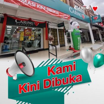 Caring-Pharmacy-Opening-Promotion-at-Bukit-Perdana-Batu-Pahat-350x350 - Beauty & Health Health Supplements Johor Personal Care Promotions & Freebies 
