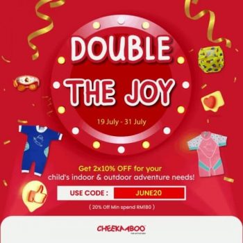 Cheekaaboo-Double-The-Joy-Deal-350x350 - Baby & Kids & Parenting Children Fashion Johor Kedah Kelantan Kuala Lumpur Melaka Negeri Sembilan Online Store Pahang Penang Perak Perlis Promotions & Freebies Putrajaya Sabah Sarawak Selangor Terengganu 