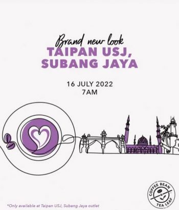 Coffee-Bean-Reopening-Promotion-at-Taipan-USJ-350x410 - Beverages Food , Restaurant & Pub Promotions & Freebies Selangor 