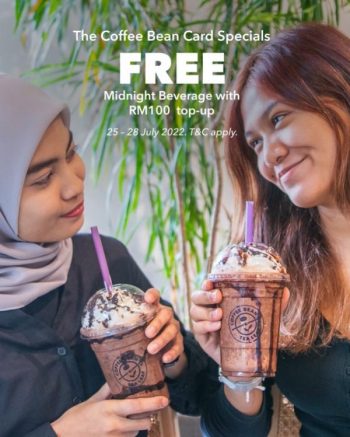 Coffee-Bean-Top-Up-TCB-Card-Free-Midnight-Beverage-Promotion-350x437 - Beverages Food , Restaurant & Pub Johor Kedah Kelantan Kuala Lumpur Melaka Negeri Sembilan Pahang Penang Perak Perlis Promotions & Freebies Putrajaya Selangor Terengganu 