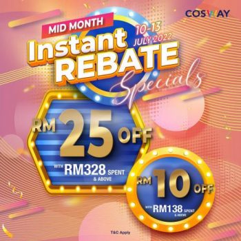 Cosway-Mid-Month-Instant-Rebate-Special-Promotion-350x350 - Johor Kedah Kelantan Kuala Lumpur Melaka Negeri Sembilan Others Pahang Penang Perak Perlis Promotions & Freebies Putrajaya Sabah Sarawak Selangor Terengganu 