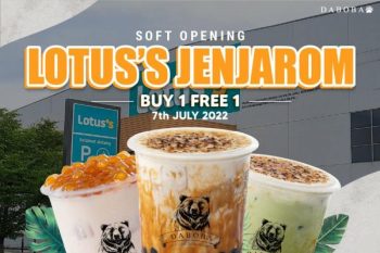 Daboba-Soft-Opening-Promotion-at-Lotuss-Jenjarom-350x233 - Beverages Food , Restaurant & Pub Promotions & Freebies Selangor 
