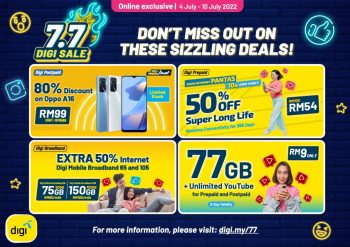 Digi-7.7-Sale-350x247 - Electronics & Computers IT Gadgets Accessories Johor Kedah Kelantan Kuala Lumpur Malaysia Sales Melaka Mobile Phone Negeri Sembilan Online Store Others Pahang Penang Perak Perlis Putrajaya Sabah Sarawak Selangor Terengganu 