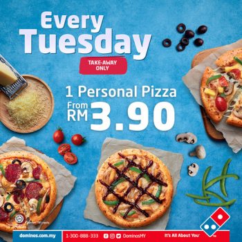 Dominos-Pizza-Tuesday-Deals-350x350 - Beverages Food , Restaurant & Pub Johor Kedah Kelantan Kuala Lumpur Melaka Negeri Sembilan Online Store Pahang Penang Perak Perlis Pizza Promotions & Freebies Putrajaya Sabah Sarawak Selangor Terengganu 