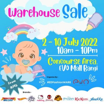 EDFashionWare-Warehouse-Sale-at-Evo-Mall-Bangi-350x350 - Baby & Kids & Parenting Babycare Children Fashion Selangor Warehouse Sale & Clearance in Malaysia 