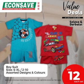 Econsave-Children-Wear-Value-Deals-Promotion-2-350x350 - Johor Kedah Kelantan Kuala Lumpur Melaka Negeri Sembilan Pahang Penang Perak Perlis Promotions & Freebies Putrajaya Selangor Supermarket & Hypermarket Terengganu 