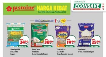 Econsave-Jasmine-Rice-Promotion-350x190 - Johor Kedah Kelantan Kuala Lumpur Melaka Negeri Sembilan Pahang Penang Perak Perlis Promotions & Freebies Putrajaya Selangor Supermarket & Hypermarket Terengganu 