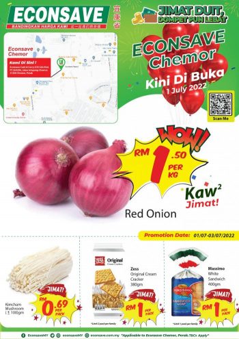 Econsave-Opening-Promotion-at-Chemor-350x495 - Perak Promotions & Freebies Supermarket & Hypermarket 