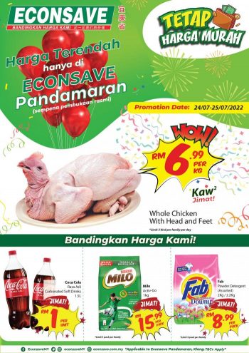 Econsave-Opening-Promotion-at-Pandamaran-350x495 - Promotions & Freebies Selangor Supermarket & Hypermarket 