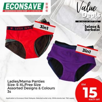Econsave-Undergarments-Value-Deals-Promotion-5-350x350 - Johor Kedah Kelantan Kuala Lumpur Melaka Negeri Sembilan Pahang Penang Perak Perlis Promotions & Freebies Putrajaya Sabah Sarawak Selangor Supermarket & Hypermarket Terengganu 