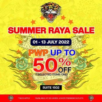 Ed-Hardy-Summer-Raya-Sale-at-Johor-Premium-Outlets-350x350 - Apparels Fashion Accessories Fashion Lifestyle & Department Store Johor Malaysia Sales 