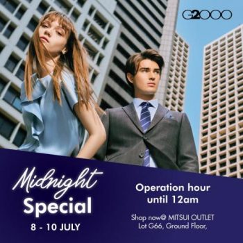 G2000-Midnight-Special-Sale-at-Mitsui-Outlet-Park-350x350 - Apparels Fashion Accessories Fashion Lifestyle & Department Store Malaysia Sales Selangor 