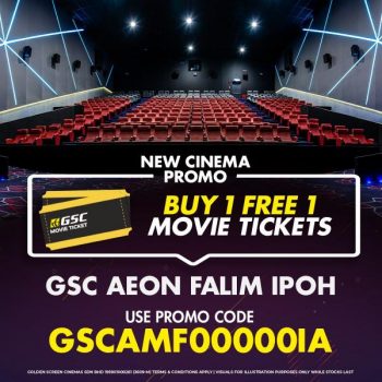 GSC-Opening-Promotion-at-AEON-Falim-Ipoh-350x350 - Cinemas Movie & Music & Games Perak Promotions & Freebies 