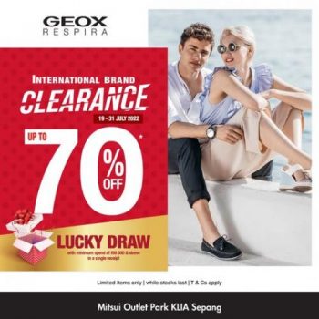 Geox-International-Brand-Clearance-Sale-at-Mitsui-Outlet-Park-350x350 - Apparels Fashion Accessories Fashion Lifestyle & Department Store Selangor Warehouse Sale & Clearance in Malaysia 