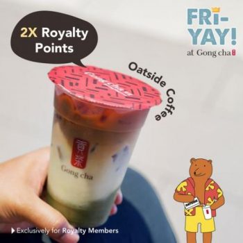 Gong-Cha-Royalty-Members-2X-Royalty-Points-Promotion-350x350 - Beverages Food , Restaurant & Pub Johor Kedah Kelantan Kuala Lumpur Melaka Negeri Sembilan Pahang Penang Perak Perlis Promotions & Freebies Putrajaya Sabah Sarawak Selangor Terengganu 