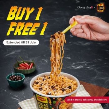 Gong-cha-Maggi-Pedas-Giler-Promo-350x350 - Beverages Food , Restaurant & Pub Promotions & Freebies Selangor 