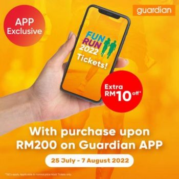 Guardian-Fun-Run-2022-Extra-RM10-OFF-Promotion-350x350 - Beauty & Health Cosmetics Health Supplements Johor Kedah Kelantan Kuala Lumpur Melaka Negeri Sembilan Pahang Penang Perak Perlis Personal Care Promotions & Freebies Putrajaya Sabah Sarawak Selangor Terengganu 