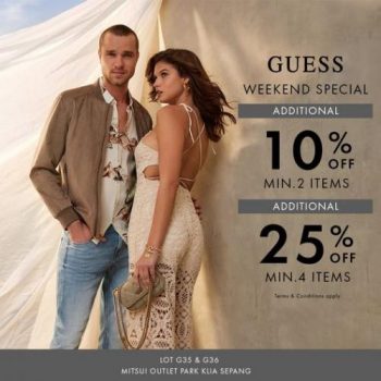 Guess-Weekend-Sale-at-Mitsui-Outlet-Park-350x350 - Bags Fashion Accessories Fashion Lifestyle & Department Store Handbags Malaysia Sales Selangor 