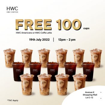HWC-Coffee-Free-Drink-Giveaway-350x350 - Beverages Food , Restaurant & Pub Kuala Lumpur Promotions & Freebies Selangor 