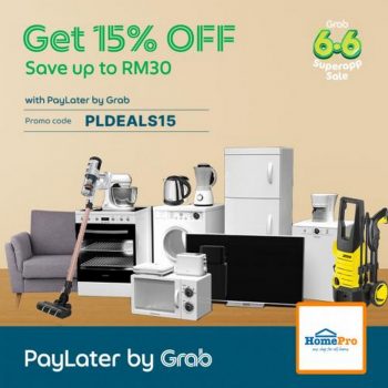 HomePro-GrabPay-Promotion-350x350 - Electronics & Computers Furniture Home & Garden & Tools Home Appliances Home Decor Johor Kedah Kelantan Kitchen Appliances Kuala Lumpur Melaka Negeri Sembilan Pahang Penang Perak Perlis Promotions & Freebies Putrajaya Sabah Sarawak Selangor Terengganu 