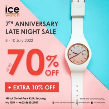 Ice-Watch-7th-Anniversary-Late-Night-Sale-at-Mitsui-Outlet-Park-350x350 - Fashion Accessories Fashion Lifestyle & Department Store Malaysia Sales Selangor Watches 