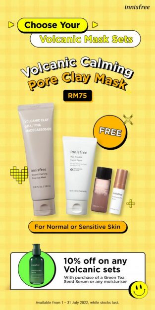 Innisfree-Volcanic-Mask-Promotion-313x625 - Beauty & Health Cosmetics Johor Kedah Kelantan Kuala Lumpur Melaka Negeri Sembilan Online Store Pahang Penang Perak Perlis Personal Care Promotions & Freebies Putrajaya Sabah Sarawak Selangor Skincare Terengganu 