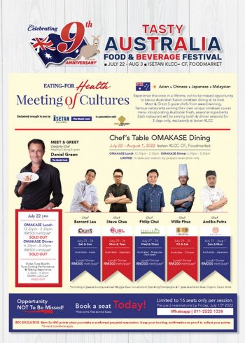 Isetan-Tasty-Australia-Food-Beverage-Festival-350x490 - Beverages Events & Fairs Food , Restaurant & Pub Kuala Lumpur Selangor 