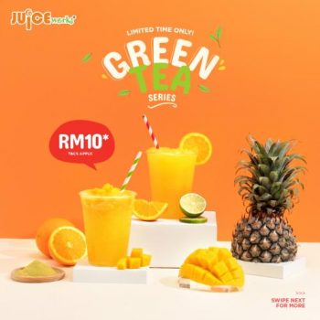 Juice-Works-Green-Tea-Series-Promotion-350x350 - Beverages Food , Restaurant & Pub Johor Kedah Kelantan Kuala Lumpur Melaka Negeri Sembilan Pahang Penang Perak Perlis Promotions & Freebies Putrajaya Sabah Sarawak Selangor Terengganu 