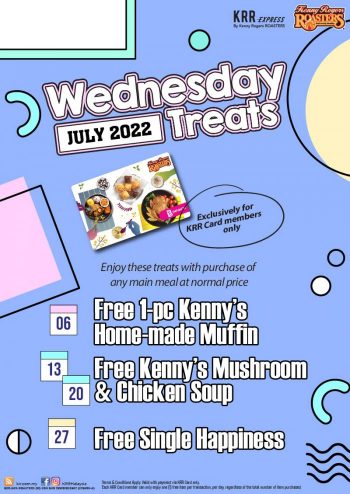 Kenny-Rogers-ROASTERS-July-2022-Wednesday-Treats-Promotion-1-350x494 - Beverages Food , Restaurant & Pub Johor Kedah Kelantan Kuala Lumpur Melaka Negeri Sembilan Pahang Penang Perak Perlis Promotions & Freebies Putrajaya Sabah Sarawak Selangor Terengganu 