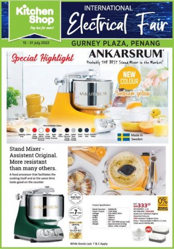 Kitchen-Shop-International-Electrical-Fair-at-Gurney-Plaza-2-350x501 - Electronics & Computers Events & Fairs Home Appliances Kitchen Appliances Penang 