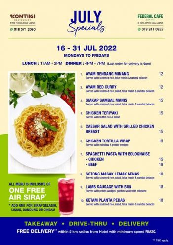 Kontiki-Restaurant-July-Special-1-350x497 - Beverages Food , Restaurant & Pub Kuala Lumpur Promotions & Freebies Selangor 