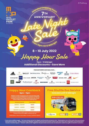 Late-Night-Sale-at-Mitsui-Outlet-Park-350x495 - Malaysia Sales Others Selangor 